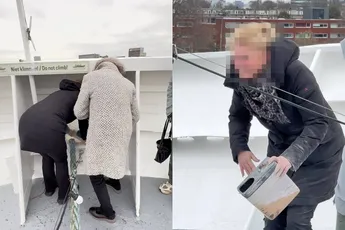 Het afscheid van opa liep net een beetje heel anders