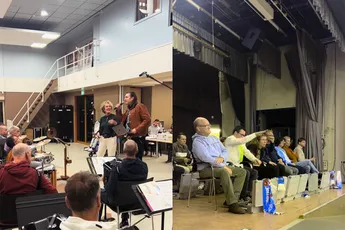 Reinier Zonneveld treedt op met Jostiband