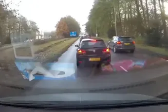 Road Rage in Nijmegen slaat in seconden om naar totale chaos
