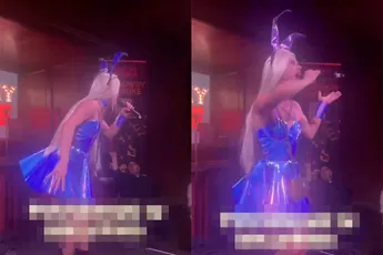 Ziggy Krassenberg doet 'Defying Gravity' uit Wicked in Hollywood