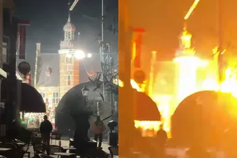 Zo ne grote vuurbal jonge BAM! New Kids blazen Gennep op voor film Carnaval