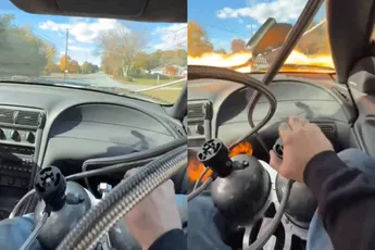 Stoot lachgas was net te veel van het goede voor streetracers, toch maar beter bij ballonnetjes houden