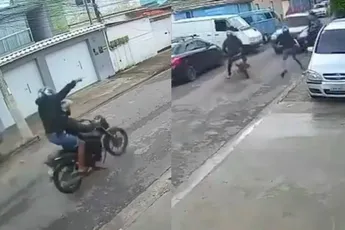 Autodief pakt verkeerde slachtoffer in Rio en wordt vervolgens twee keer overreden