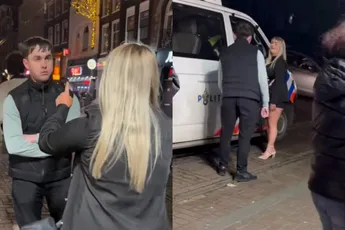 Engelse toerist is he-le-maal van het pad in Amsterdam, vriendin zoekt hulp bij de politie