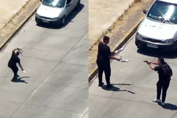 Drugssmokkelaars lopen een heterdaadje op bij de Santiago-1 gevangenis, binnenkort zelf in het gevang