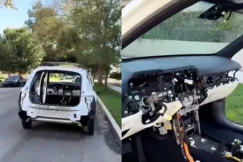 Onderdelendieven hebben een Genesis GV80 te pakken genomen en niet onsuccesvol ook