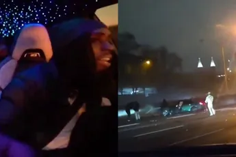 Twitch-streamer MeltIsLIVE crasht live op snelweg in Atlanta: auto volledig afgeschreven