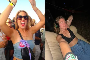 SLAM! DJ Julia Maan en influencer Linda de Munck in Lowlands Naakt- en Scheurkalender 2026