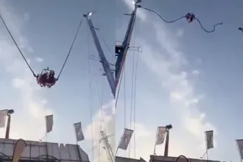 Kabel knapt bij Slingshot-attractie in Sevilla: vier gewonden