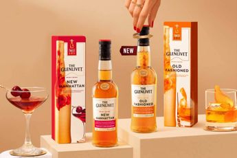 The Glenlivet introduceert Twist & Mix whisky cocktails in een fles