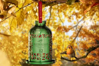 Redbreast Irish Whiskey steunt vogels met de Forest Green Birdfeeder Edition whiskey