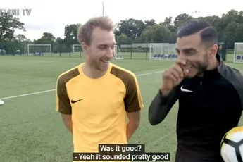 Eriksen in Touzani TV: 'Veel Ronaldinho gekeken'