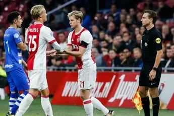 Verweij hoopte op F. De Jong achter Dolberg