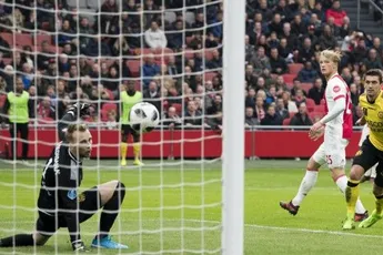 Dolberg scoort in ArenA: 'Het was weer tijd'