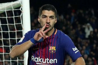 Scorende Suárez bekert verder met Barça