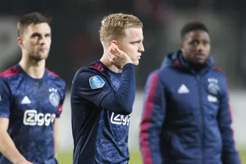Van de Beek: 'Achterin is niet mijn positie'