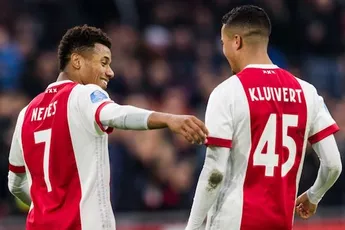 Kluivert: 'Fijn dat Neres en ik het goed doen'