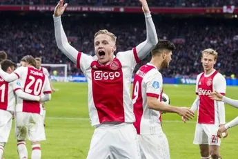 Van de Beek terug in volledige training