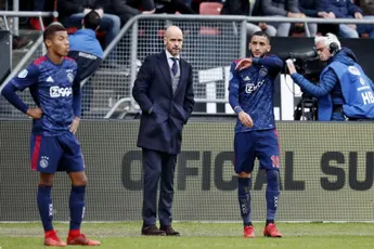 Ajax op knollenveld gelijk tegen Utrecht