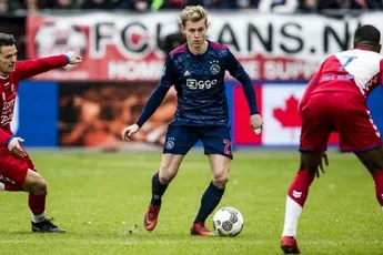 F. De Jong: 'Dat hebben ze aardig vastgezet'