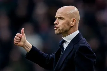 Ten Hag: 'Zag een heel dominant Ajax'