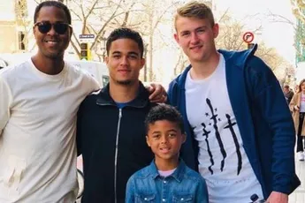 Kluivert tipt Barca: 'Ik zou De Ligt halen'