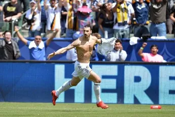 Wondergoal Ibrahimovic bij debuut LA Galaxy