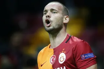 Sneijder: 'Wil niet weg bij Galatasaray'