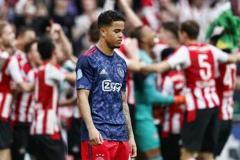 De Boer gelooft Kluivert niet: 'Lik mijn reet, man!'
