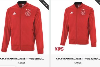 Nieuwe trainingscollectie Ajax-thuis beschikbaar!