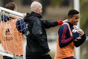 Ten Hag: 'Kluivert nam beslissing tijdens vakantie'