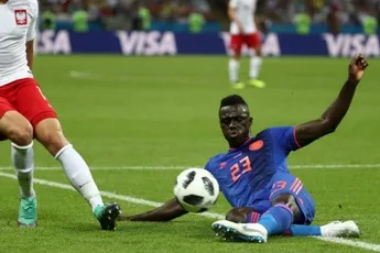 Sánchez' Colombia schakelt Polen uit