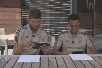 Q&A KJH en Mazraoui: 'Veel kritiek op je baard, man'