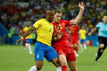 België houdt stand en schakelt Brazilië uit