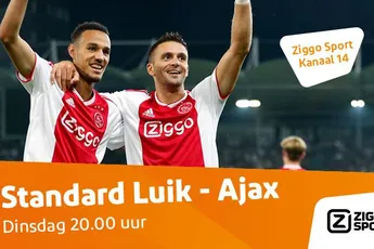 Standard Luik - Ajax voor iedereen op Ziggo