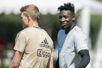 Ajax richting Zuid: 'Op verzoek van Onana'