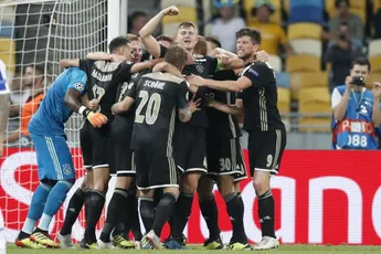 'Ajax steeg tot grote hoogtes in CL-voorrondes'