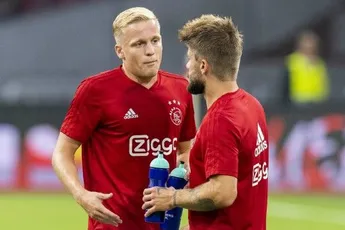 NB: 'Zou blok van Donny en Frenkie willen zien'