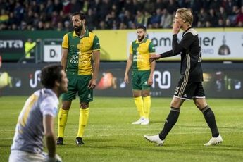 Ajax wint van Fortuna ondanks stroeve vertoning