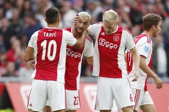 NB: 'Ziyech schreeuwt om Van de Beek'