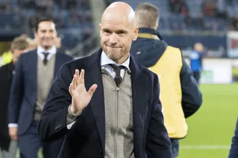 Ten Hag lacht om uitspraken Verbeek