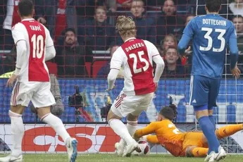 Dolberg: 'Vermoed dat ik de keeper niet raakte'