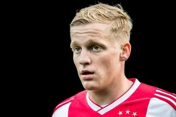 Van de Beek: 'Nog nooit mediatraining gehad'