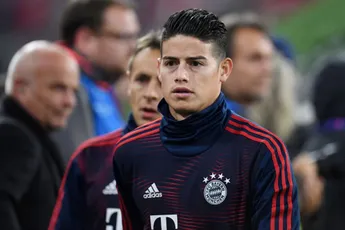 James lang niet inzetbaar voor Bayern