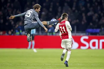 Ajax tweede na zinderend CL-gevecht met Bayern
