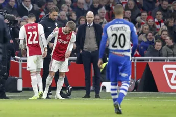Ten Hag: 'Werken hard aan perfectionering'