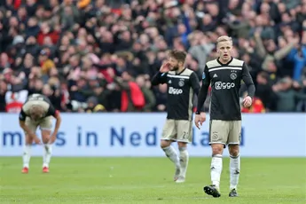 Labiel Ajax verzuipt totaal in Klassieker