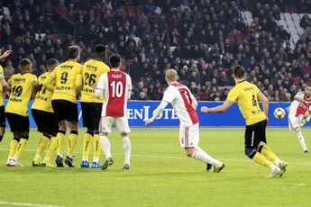Ajax walst in tweede helft over VVV heen