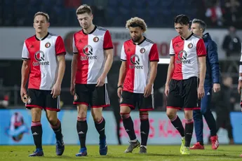 Feyenoorders balen: 'Gigantische teleurstelling'