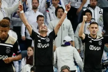 AJAX DOOR IN CL NA HISTORISCHE ZEGE IN MADRID